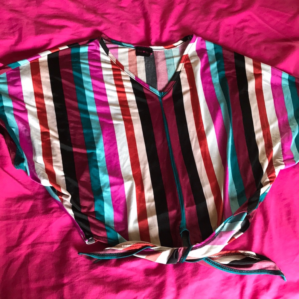 Striped dress shirt